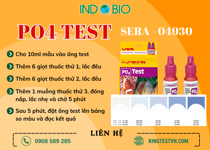BỘ TEST PO4 SERA 04930