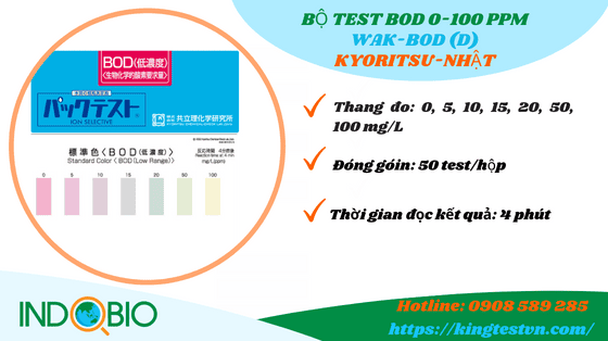 Packtest BOD-D Kyoritsu