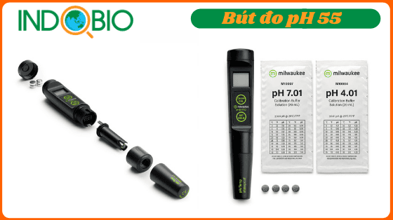 Bút đo pH và nhiệt độ pH55