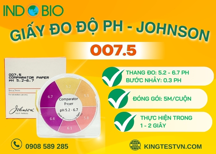 GIẤY ĐO PH 007.5