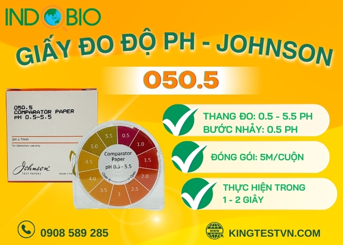 GIẤY ĐO PH 050.5
