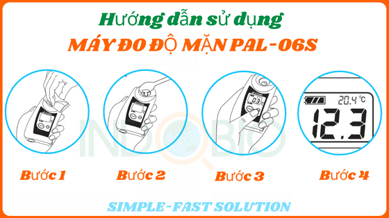 Cách đo độ mặn bằng khúc xạ kế PAL-06S Atago