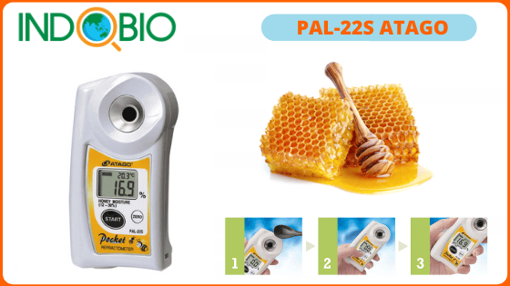 Máy đo thủy phần mật ong Atago Pal-22s