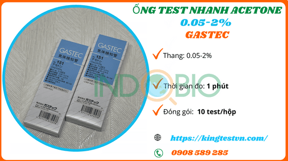 ỐNG TEST PHÁT HIỆN NHANH KHÍ ACETON