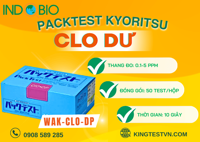 Packtest clo dư wak-clo-dp