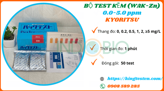 Packtest kẽm WAK-ZN Kyoritsu