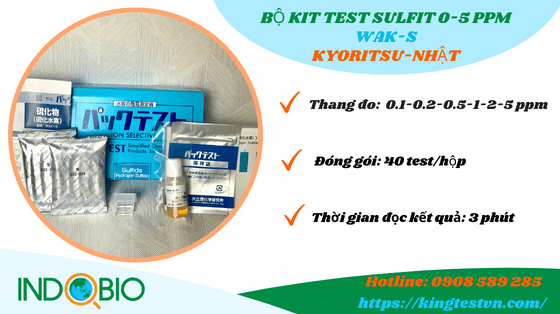 Packtest sulfide WAK-S
