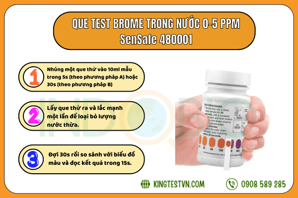 Que test brome SenSafe 480001