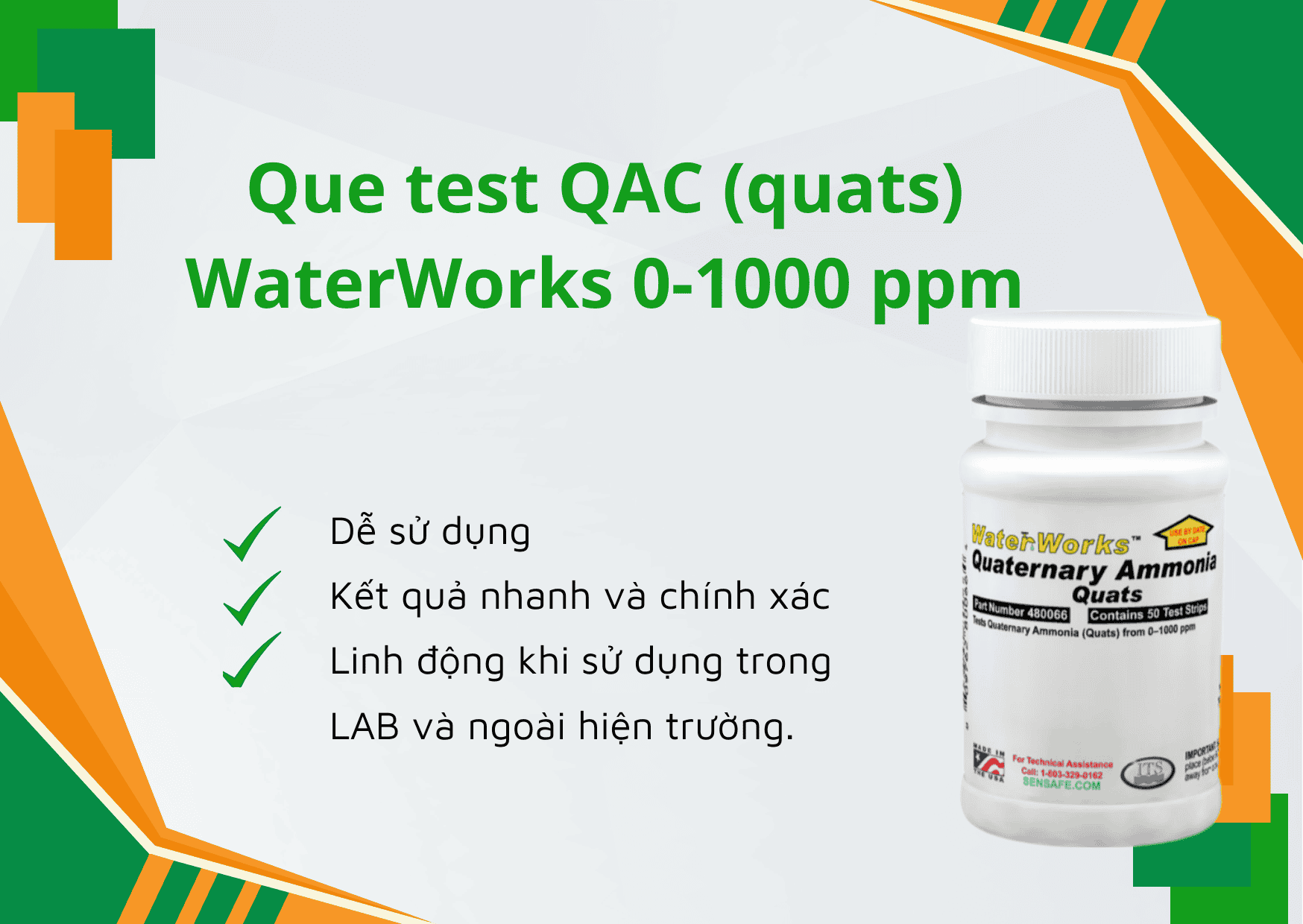 Que thử QAC WaterWorks 480066