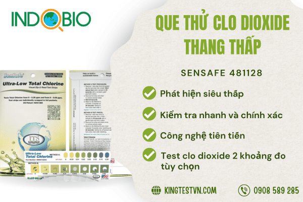 Que thử clo dioxit SenSafe 481128