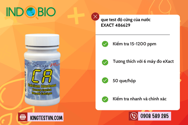 Que thử độ cứng của nước eXact 486629