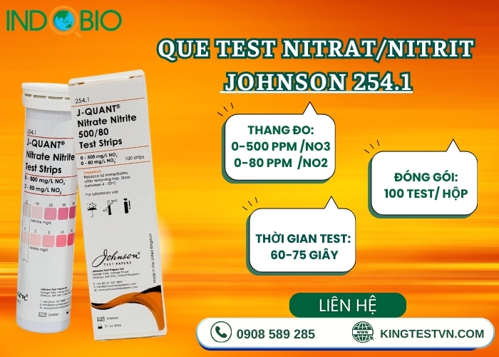Que thử nitrat/nitrit 254.1