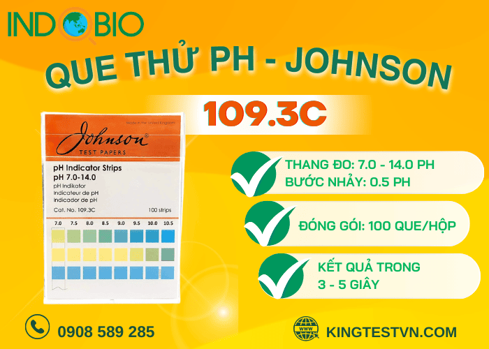 QUE THỬ ĐO ĐỘ PH 109.3C