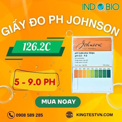 Que thử pH 126.2C