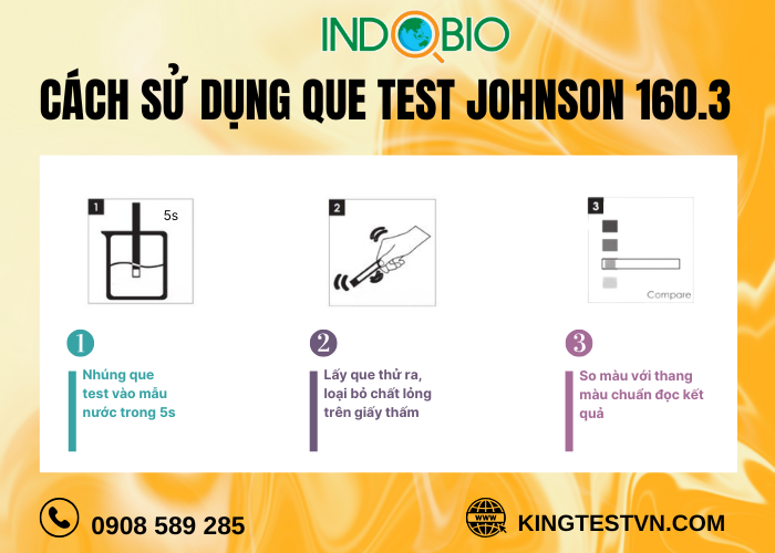 Cách test QAC với que thử QAC 160.3