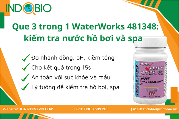 Que test 3 trong 1 WaterWorks 481348