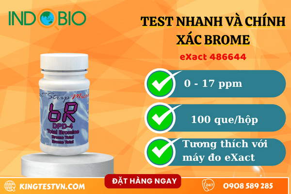 Que test brome eXact 486644
