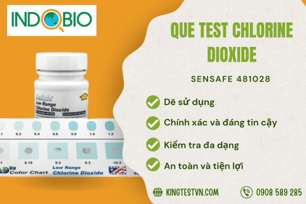 test chlorine dioxide SenSafe 481028