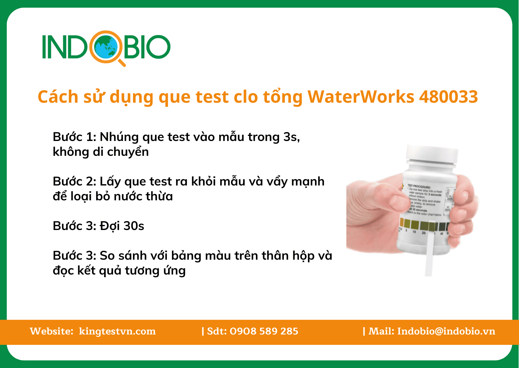 Que test clo tổng 480033