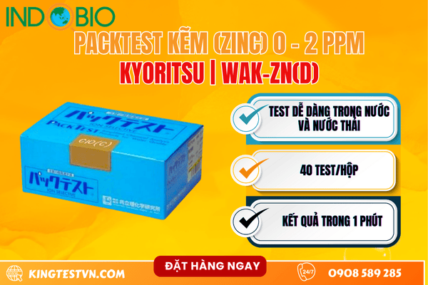 Packtest kẽm Wak-zn