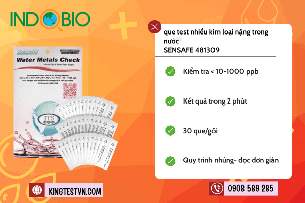 que test kiểm tra nhiều kim loại SenSafe 481309