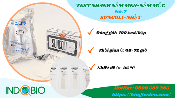 Test nấm men - nấm môc | Suncoli No7