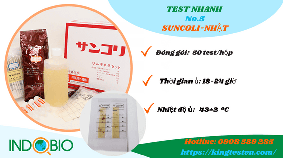 Test nhanh Salmonella Suncoli No.5