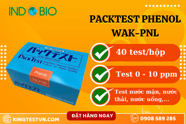 Packtest phenol WAK-PNL