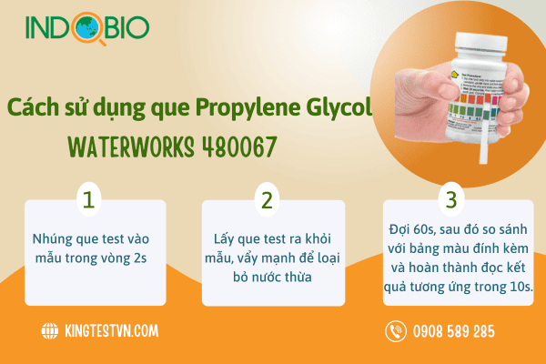 Que test Propylene Glycol WaterWorks 480067