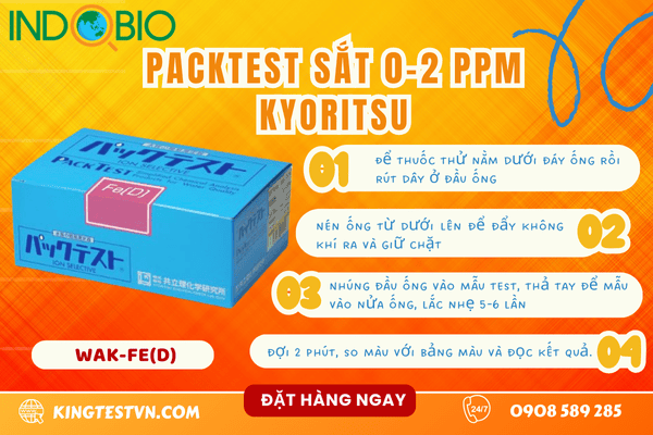Packtest sắt WAK-FE-D