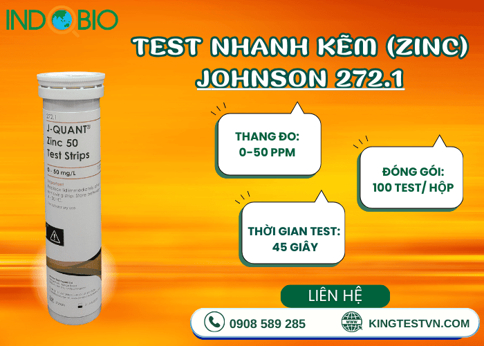 Que test kẽm Johnson 272.1