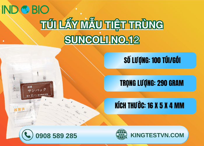Túi lấy mẫu Suncoli No.12